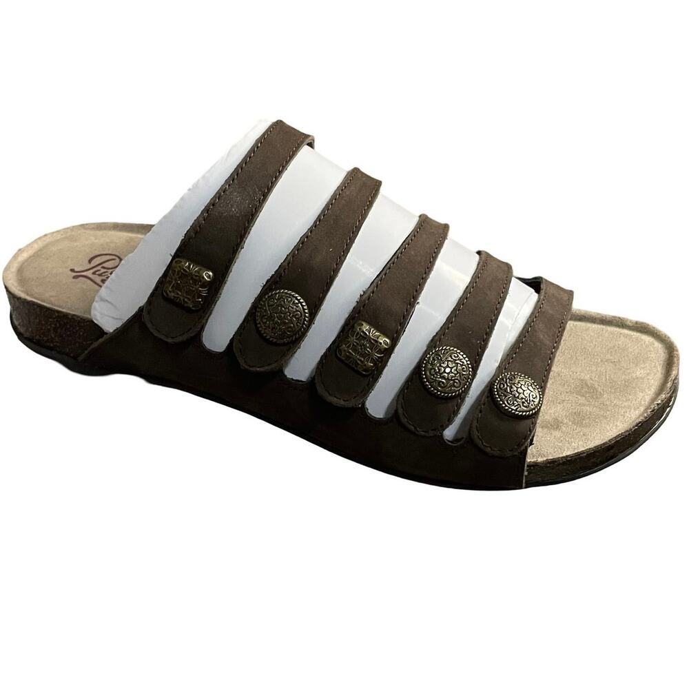 Pure Sole Mesa Dark Brown Sandal NWT 9W